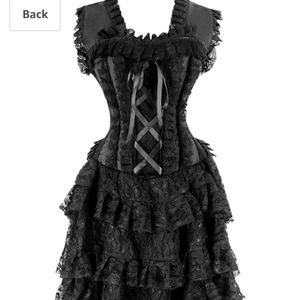 Women's Vintage Victorian Steampunk Corset dress